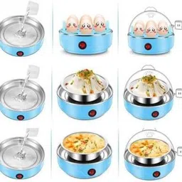 pratyang Egg Cooker, Egg Boiler, Egg Poacher Electric, Egg Steamer (Multicolor) 45 Egg Boiler 7 Egg Single layer 45 Egg Cooker-picture-2