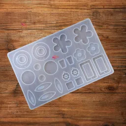 Resin Ornaments / Jewellery Making Mould Resin Crafts Keychain Pendant Mould-image-50