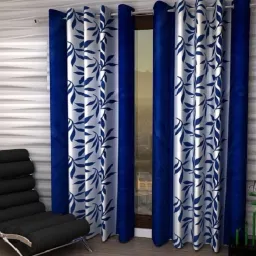 213 cm (7 ft) Polyester Door Curtain (Pack Of 2)-image-53