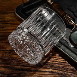 Bar Glass for Drinking Bourbon, Whisky, Scokch, Cocktails Glass, Tumblers Glass Water/Juice Glass-82