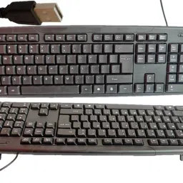 ANJO Wired Keyboard-LED Mouse-Pad-USB Hub 2.0-OTG C Type-Ext Cable 1.5m Combo Set image 2