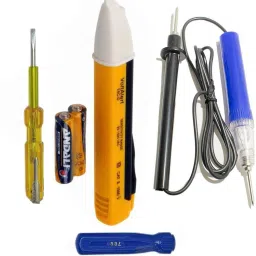 new 2in1 Screwdriver, Electric Tester, Continuity tester & Voltage tester Pack 4 Analog Voltage Tester-2