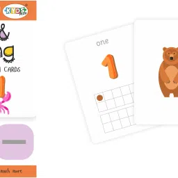 kyds play Math & Counting Wipe & Clean Flash Cards image 4