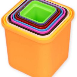 Original Build Up Stacking Cubes for Kids ( Multi Colored )-8