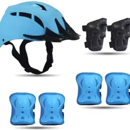 Skating Kit For Protective Kit ( Kids, Beginner ) 4 in 1 Protective Kit Set Skating Kit-picture-2