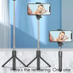 SANNO WORLD Foldable Bluetooth selfie stick tripod with bluetooth remote new version Tripod, Monopod image 5