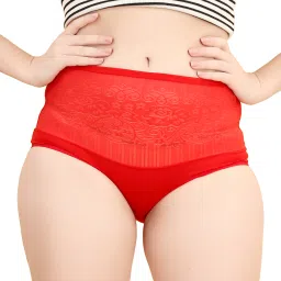 Women Hipster Red Panty-image-33