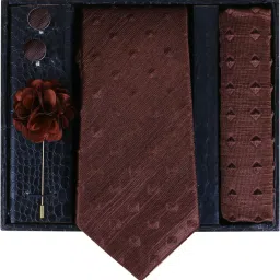 RANDOM STRIPE Satin Cufflink & Tie Pin Set-picture-16