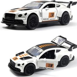 Premium Bentley GT3 Sports Metal Toy Car (Pull Back and Go)-picture-12