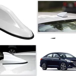 peeps store Peeps shark-white Hyundai Verna 2021 peepsstore pack of 1 multi colour of anteena for your car Satellite Vehicle Antenna-picture-12