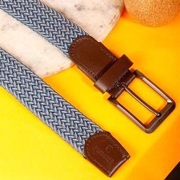 Roadster Men Braided Canvas Belts-image-48