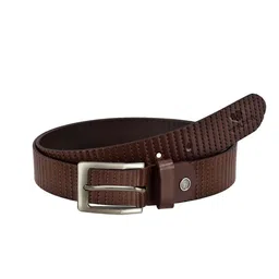 Walrus Men Textured Genuine Leather Belt-85