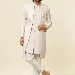 Manyavar Brocade Sherwani Set-image-48