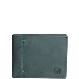 Style Shoes Unisex Leather Two Fold Wallet-23