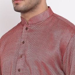 ZOIS Men Regular Kurta with Churidar image 2