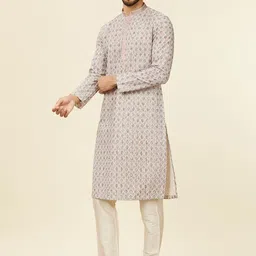Manyavar Men Ethnic Motifs Printed Regular Kurta with Pyjamas image 2