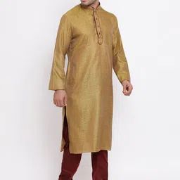 ZOIS Men Regular Kurta with Pyjamas image 4