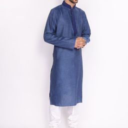 ZOIS Men Regular Kurta with Churidar image 4