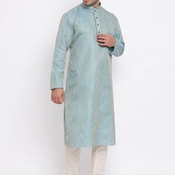 ZOIS Men Regular Kurta with Churidar image 4