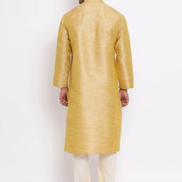 ZOIS Men Regular Thread Work Kurta with Pyjamas image 5
