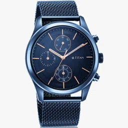 titan Neo Splash Analog Watch- For Men NT1805QM02 image 4