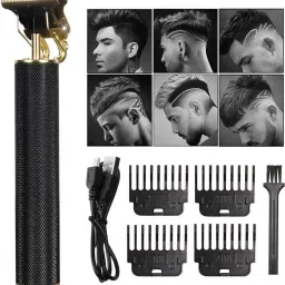 Krittoe Professional Vintage T9 USB Hair Cutting Trimmer T20 Trimmer 120 min Runtime 4 Length Settings-image-93