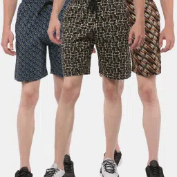 Pack of 3 Printed Men Multicolor Boxer Shorts-picture-21