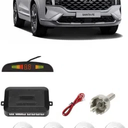AB194 Silver Car Reverse Parking Sensor with LED Display 4 Sensor A194 Parking Sensor-picture-19