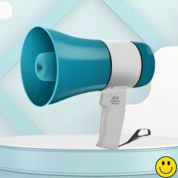 Handheld Megaphone with Siren, Microphone & Rechargeable for Outdoor EventsA49 Megaphone Portable Megaphone Siren Loudspeaker Function &Long Battery BackupU49 Outdoor PA System-11