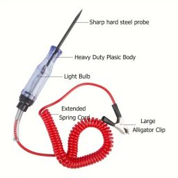 aster Measuring ranges: 6-12-24 V Digital Voltage Tester image 5