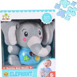 Plush Elephant Baby Toys Baby Musical Animal Toys-image-2