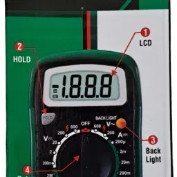 cubespl MASTECH MS830L LCD Digital Multimeter Digital Multimeter Digital Multimeter image 4
