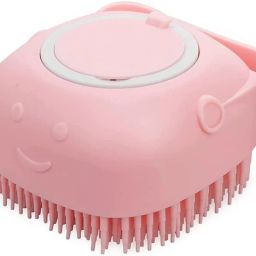 Pet Bath Brush Shampoo Dispenser Soft Silicone Shower Use Cat Dog Puppy Grooming Pet Spa Kit-16