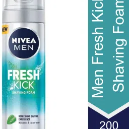 Men Fresh & Kick Shaving Foam with Mint & Cactus Water-image-23