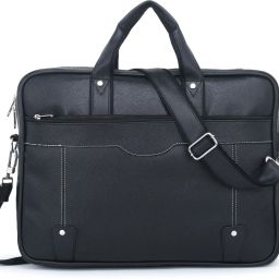 Men Black Messenger Bag - Mini-image-21