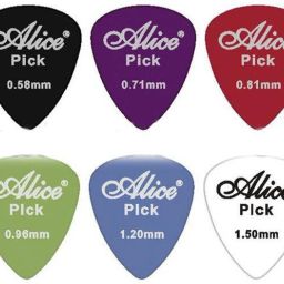 Alice Picks 6 pcs Guitar Picks 0.58 mm, 0.71 mm, 0.81 mm, 0.96 mm, 1.20 mm, 1.50 mm Guitar Pick-image-14