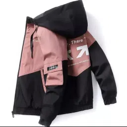 Men Colorblock Casual Jacket-image-79