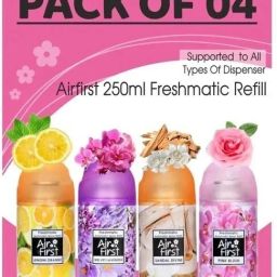 Spray Refill Combo Pack 250ML*4 Pcs. Car Freshener Spray-image-4