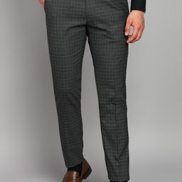 killer Men Slim Fit Grey Cotton Blend Trousers-picture-17