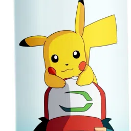 Pikachu Sipper Bottle | Kids Water Bottle |Leak-Proof Design 600 ml Water Bottle-image-45