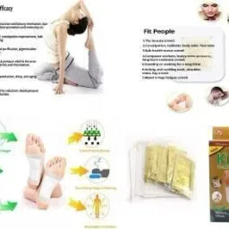 Premium Quality Cleansing DAtox Foot Patch Toxin Remover(2 Pkt-20 Pads) M178 Nursing Breast Pad-image-51