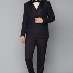 louis philippe Men Single Breasted - 2 button Solid Suit-picture-2