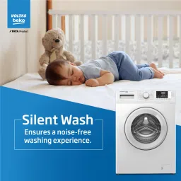 voltas beko by a tata product 6 kg Fully Automatic Front Load with In-built Heater White image 5