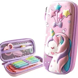 Unicorn 3D Art EVA Pencil Box-image-44