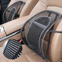 Adjustable Acupressure Back Support Lumbar Rest Cushion Office Chair & Car Seat Back / Lumbar Support-12
