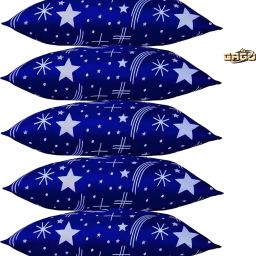 LUXURY Polyester Fibre Abstract Sleeping Pillow Pack of 5-image-46