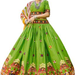 Embroidered Stitched Lehenga Choli-image-42