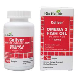 Bio Health Coliver 1000mg,  100 softgels -23
