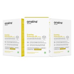Origins Nutra Evening Primrose Oil 500mg (Pack of 3),  28 softgels -28