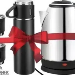 Combo of Electric Kettle & Thermo Vaccum Flask Set (Insulated,500ML)ST-4 Electric Kettle-image-54
